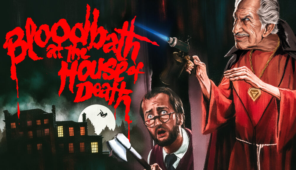 Bloodbath at the House of Death Poster